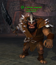A Terrok sergeant