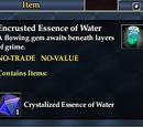 Encrusted Essence of Water
