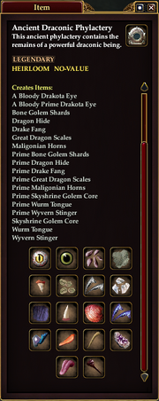 Ancient Draconic Phylactery