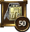 Icon Achievement ribbon gray rect gold castle 50.png