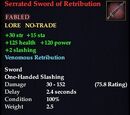 Serrated Sword of Retribution