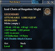 Iced Chain of Forgotten Might