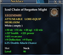 Iced Chain of Forgotten Might