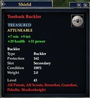 Treebark Buckler