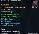 Iilsaad's Control Rod