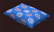 Patterned-blue-pillow
