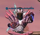 An alerted Theerian shadowblade