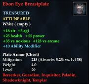 Ebon Eye Breastplate
