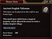 Ancient Froglok Talisman