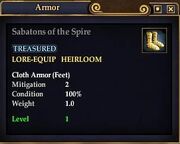 Sabatons of the Spire