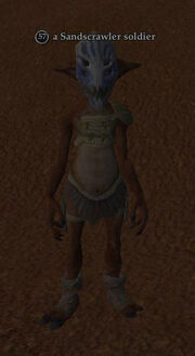 A Sandscrawler soldier