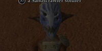A Sandscrawler soldier