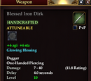 Blessed Iron Dirk
