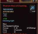 Dwarven Mace of Cleansing