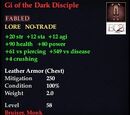 Gi of the Dark Disciple