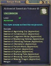 Alchemist Essentials Volume 43