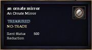 An ornate mirror
