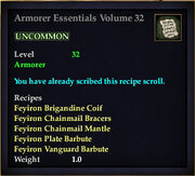 Armorer Essentials Volume 32
