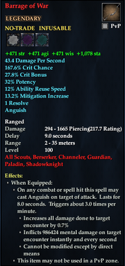 Barrage of War