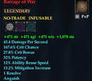 Barrage of War