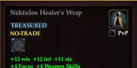 Nektulos Healer's Wrap
