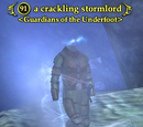 A crackling stormlord