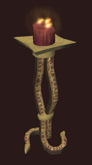An Ornate Freeport Floor Lamp Placed