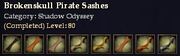 Brokenskull Pirate Sashes