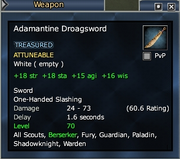 Adamantine Droagsword