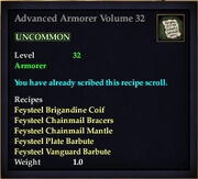 Advanced Armorer Volume 32