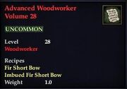 Advanced Woodworker Volume 28