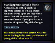 Star Sapphire Scrying Stone