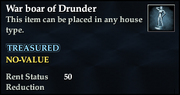 War boar of Drunder