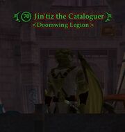 Jin'tiz the Cataloguer