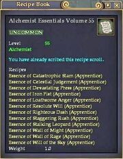 Alchemist Essentials Volume 55