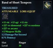 Band of Short Tempers