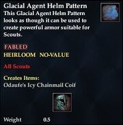 Glacial Agent Helm Pattern