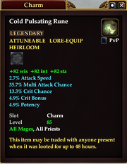 Cold Pulsating Rune