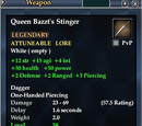 Queen Bazzt's Stinger