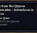 A Note from the Qeynos Quartermaster - Adventures in Antonica