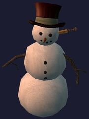 Death of a snowman (Visible)