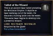 Tablet of the Wizard