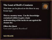 The Least of Brell's Creatures