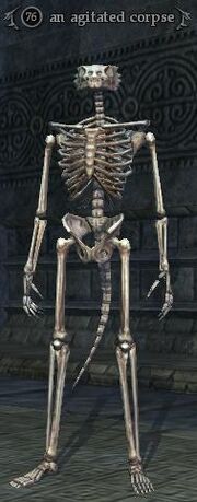 An agitated corpse