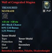 Wall of Congealed Magma