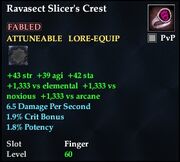 Ravasect Slicer's Crest