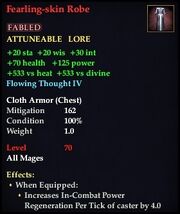 Fearling-skin Robe