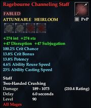 Ragebourne Channeling Staff