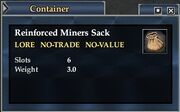 Reinforced Miners Sack