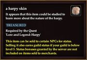 A harpy skin
